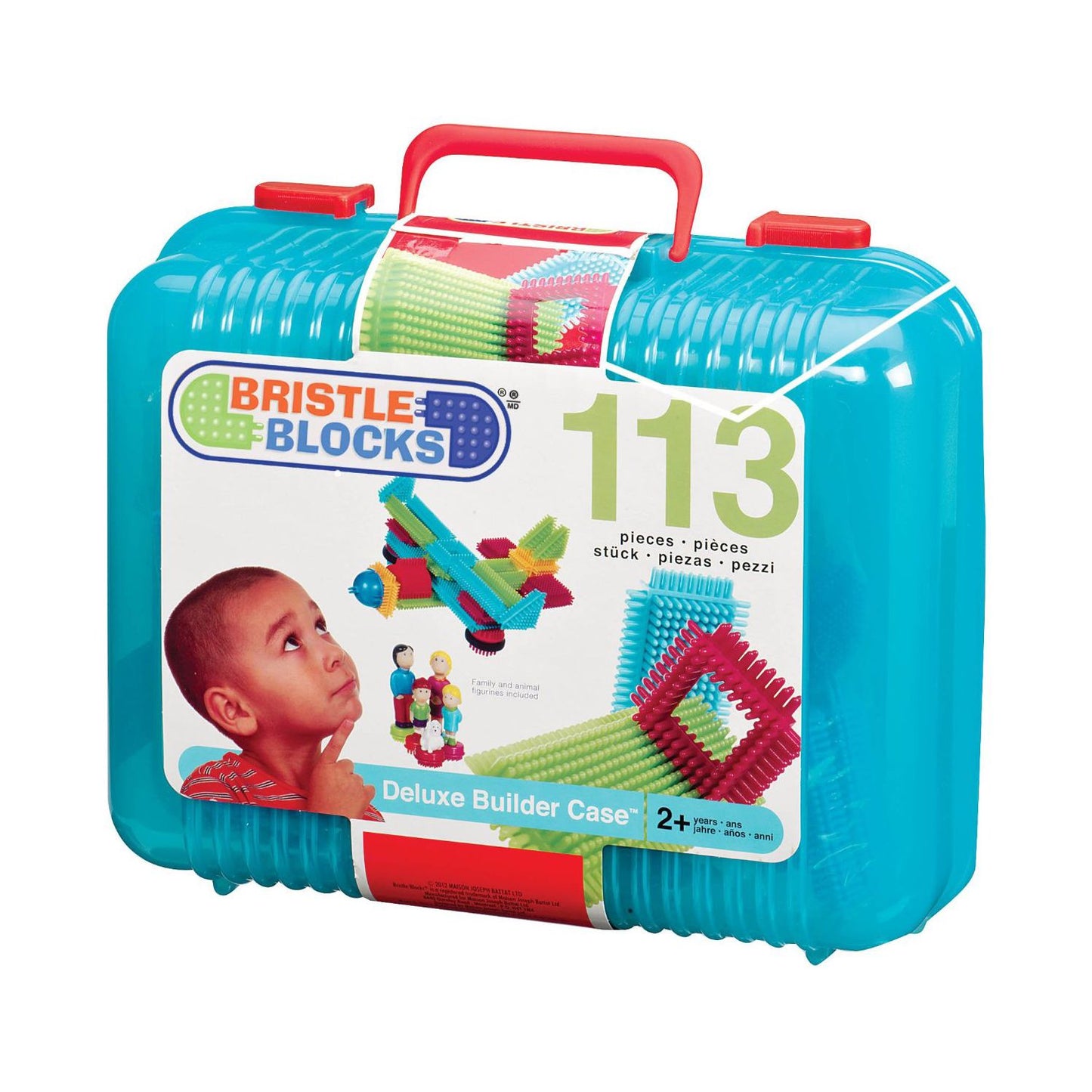 Battat Bristle Block 113 Piece Set