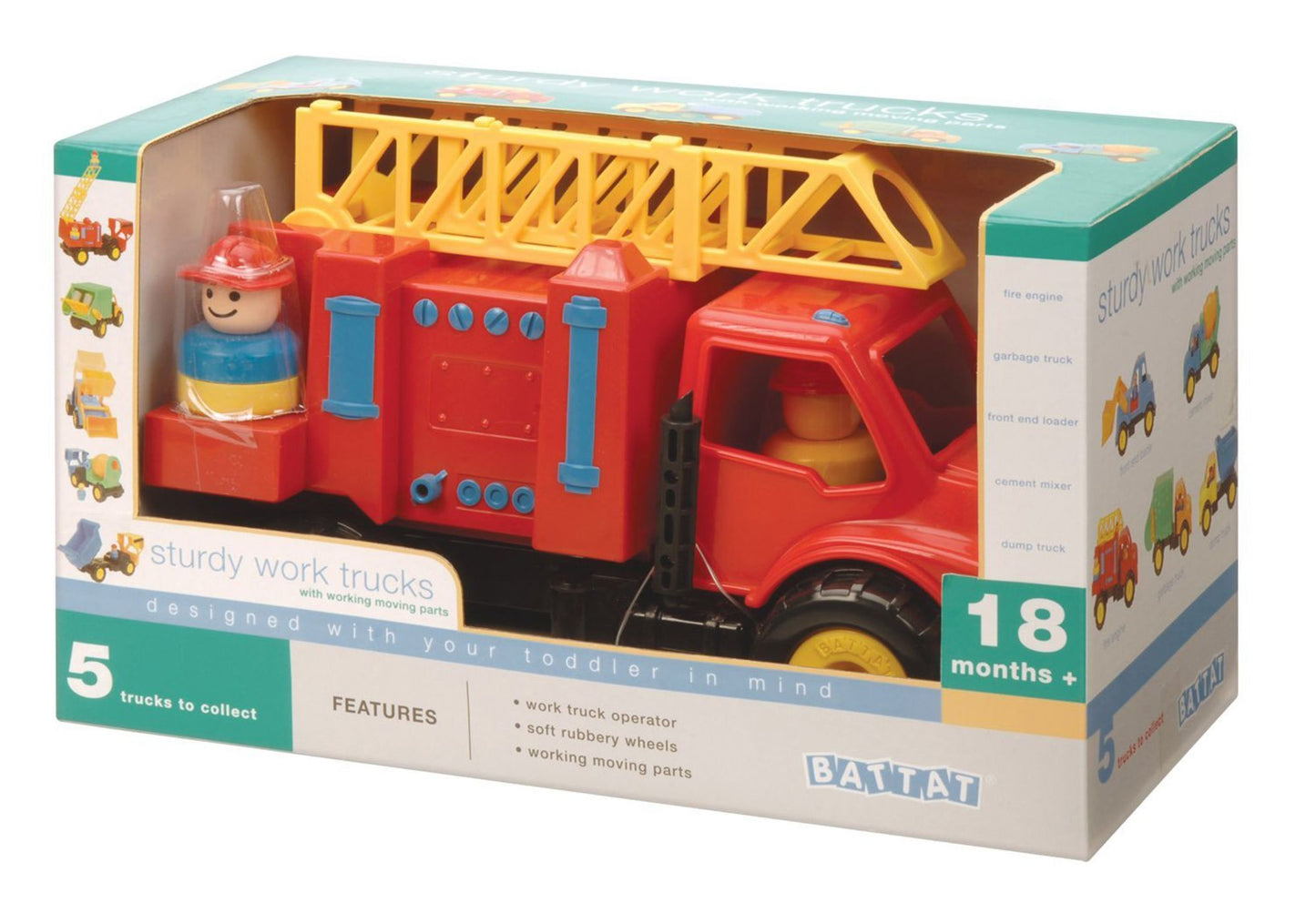 Battat Toy Fire Engine