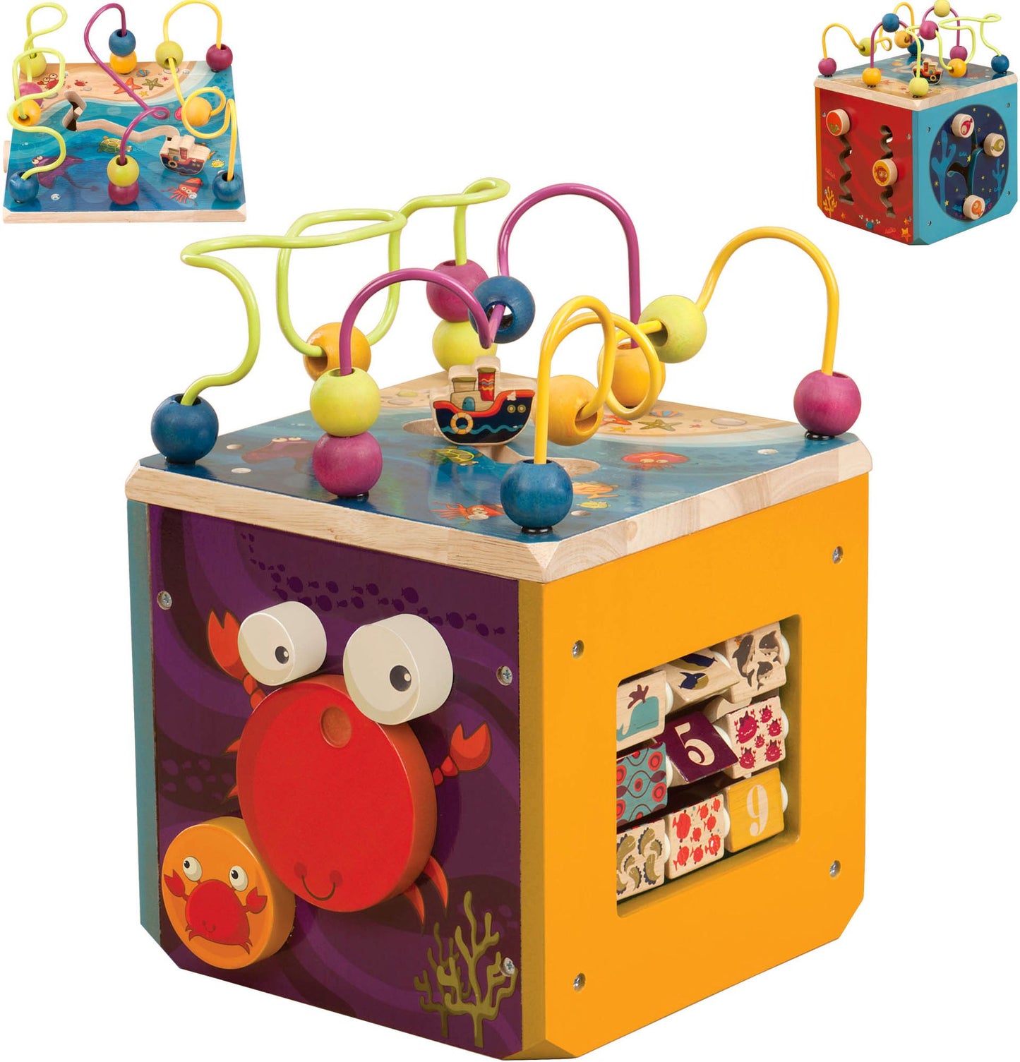 Under Water Zoo Activity Cube