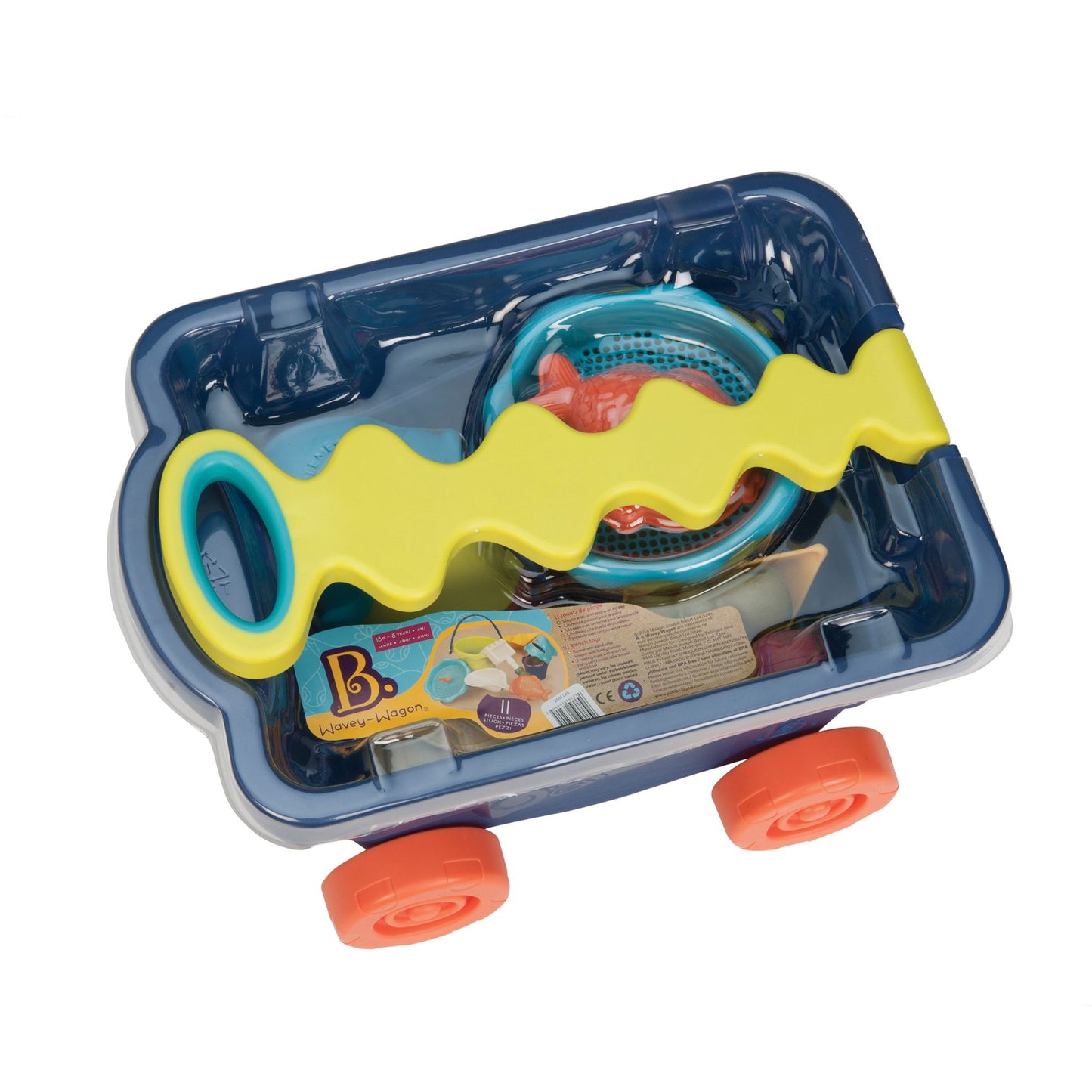 B. Wavy Wagon Beach Toy Set