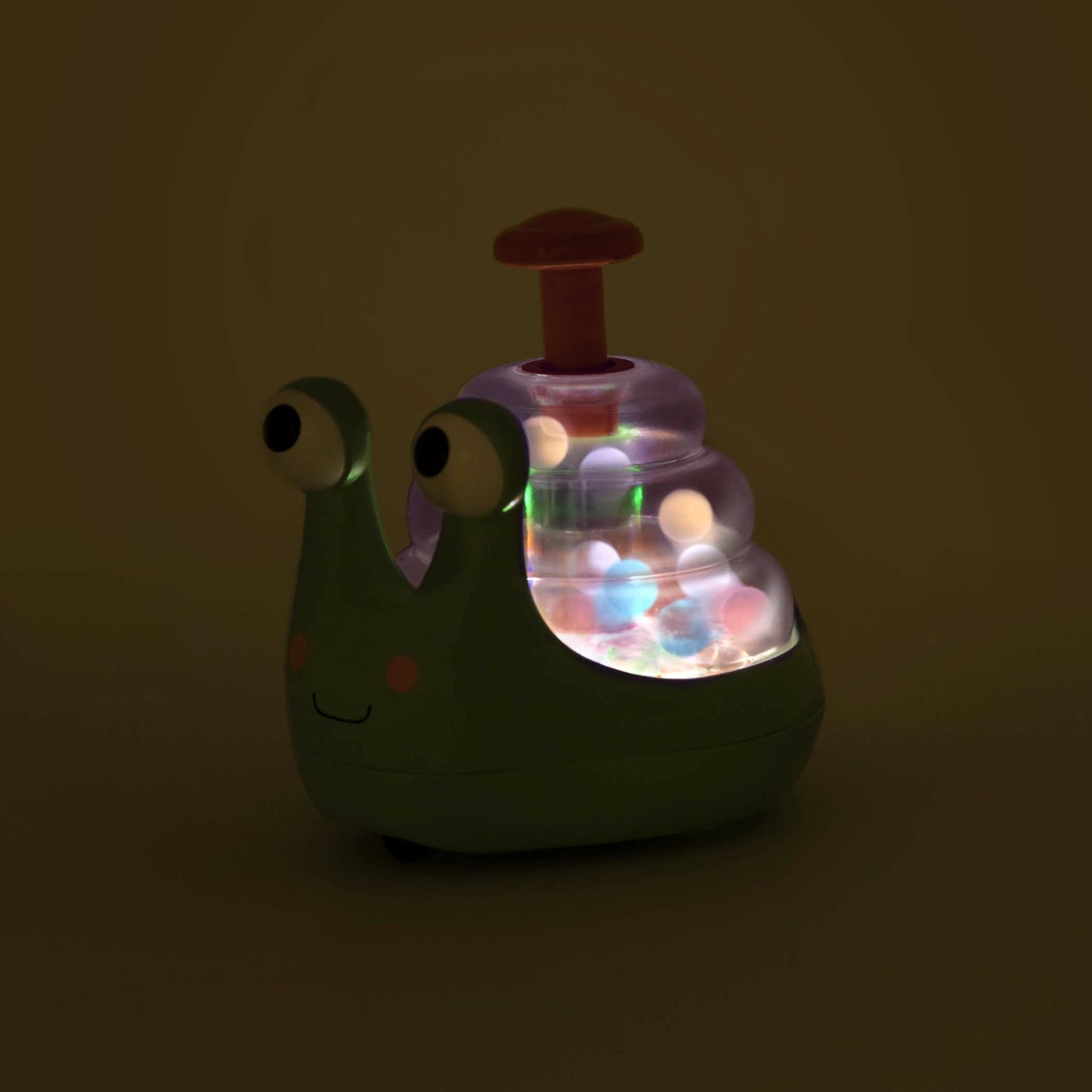 Rolling Light Up Snail Popper