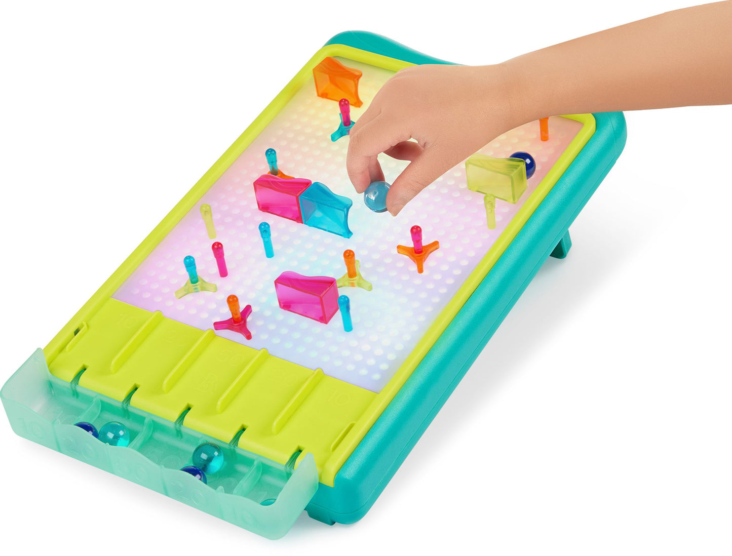 Light-Up Marble Drop Peg Art Light Box