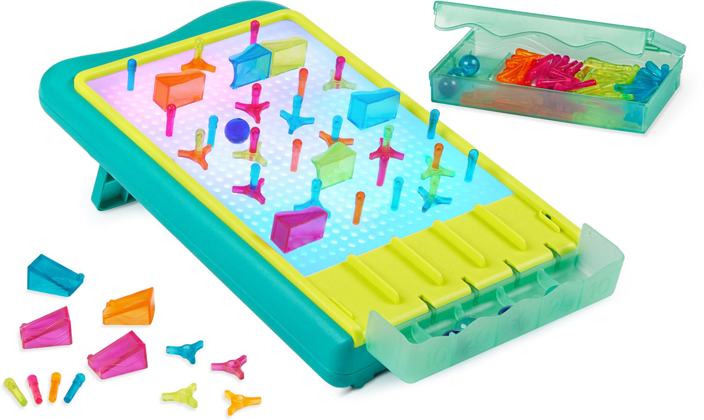Light-Up Marble Drop Peg Art Light Box