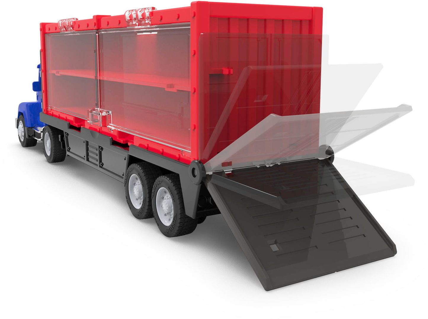 Pocket Carrier Truck Large Carrier Truck with Toy Cars