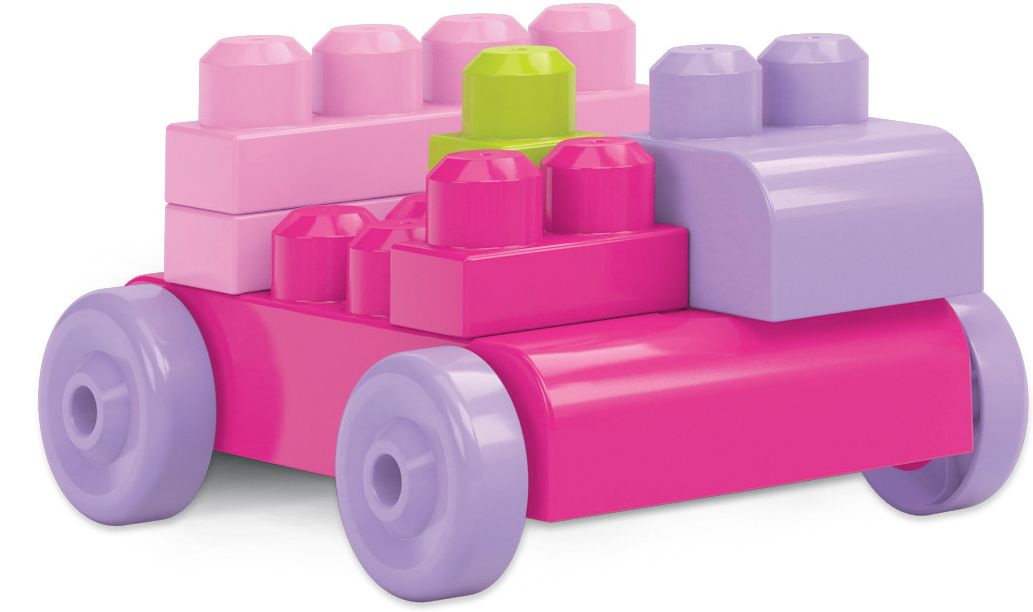 MEGA Big Building Bag- 80 PCS PINK