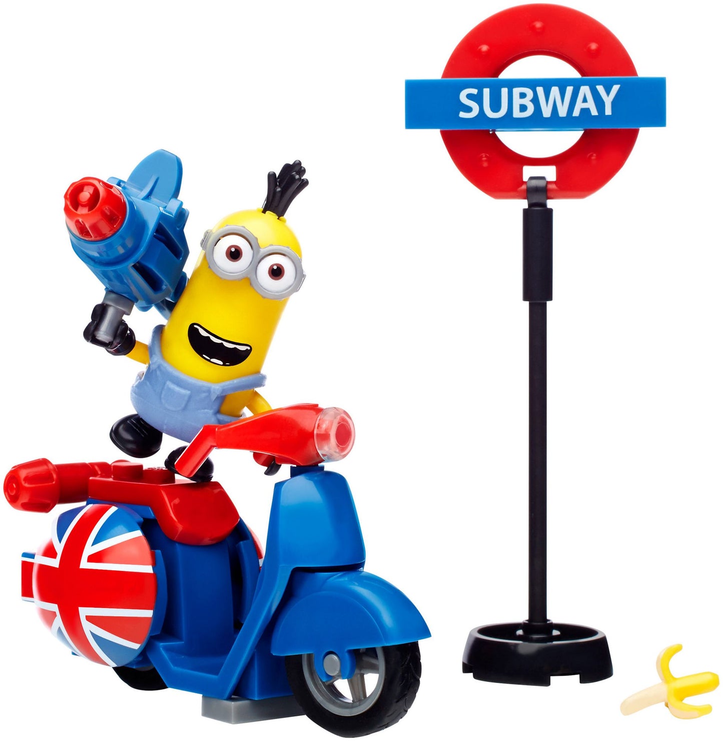Mega Bloks Minions Scooter Escape