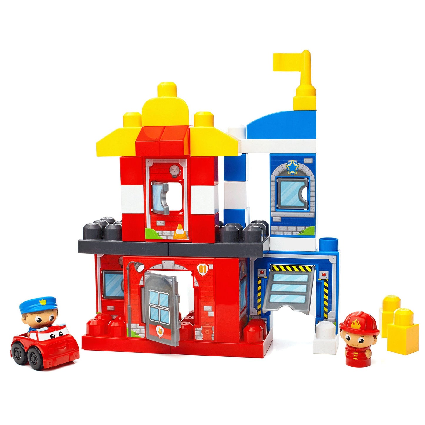 Mega Bloks First Builders Rescue Squad Building Set