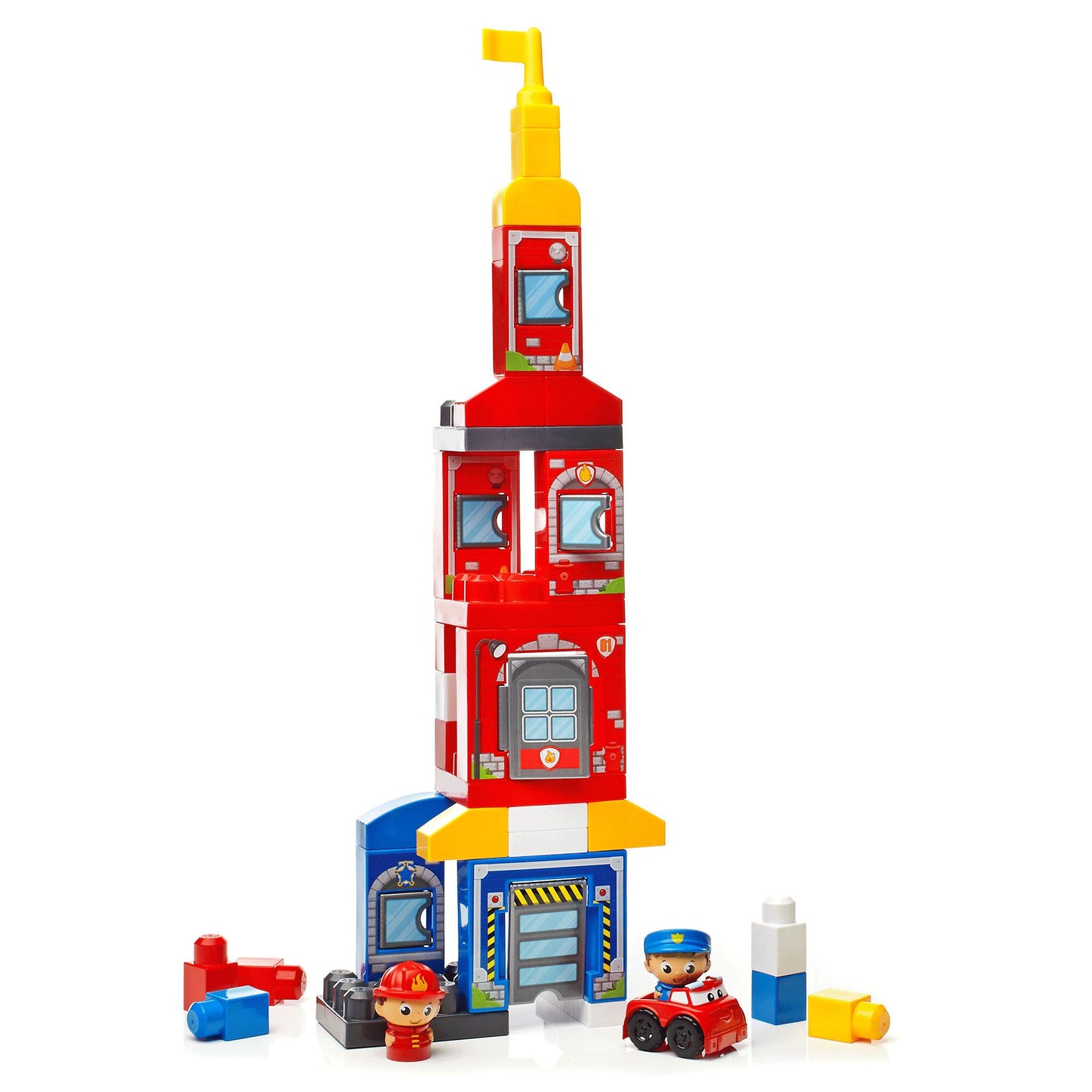 Mega Bloks First Builders Rescue Squad Building Set