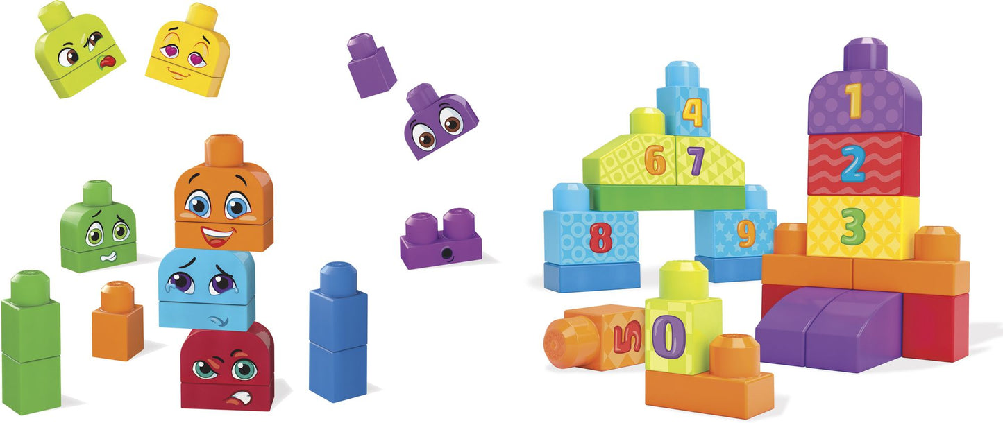 MEGA BUILD N' LEARN BAGS AST