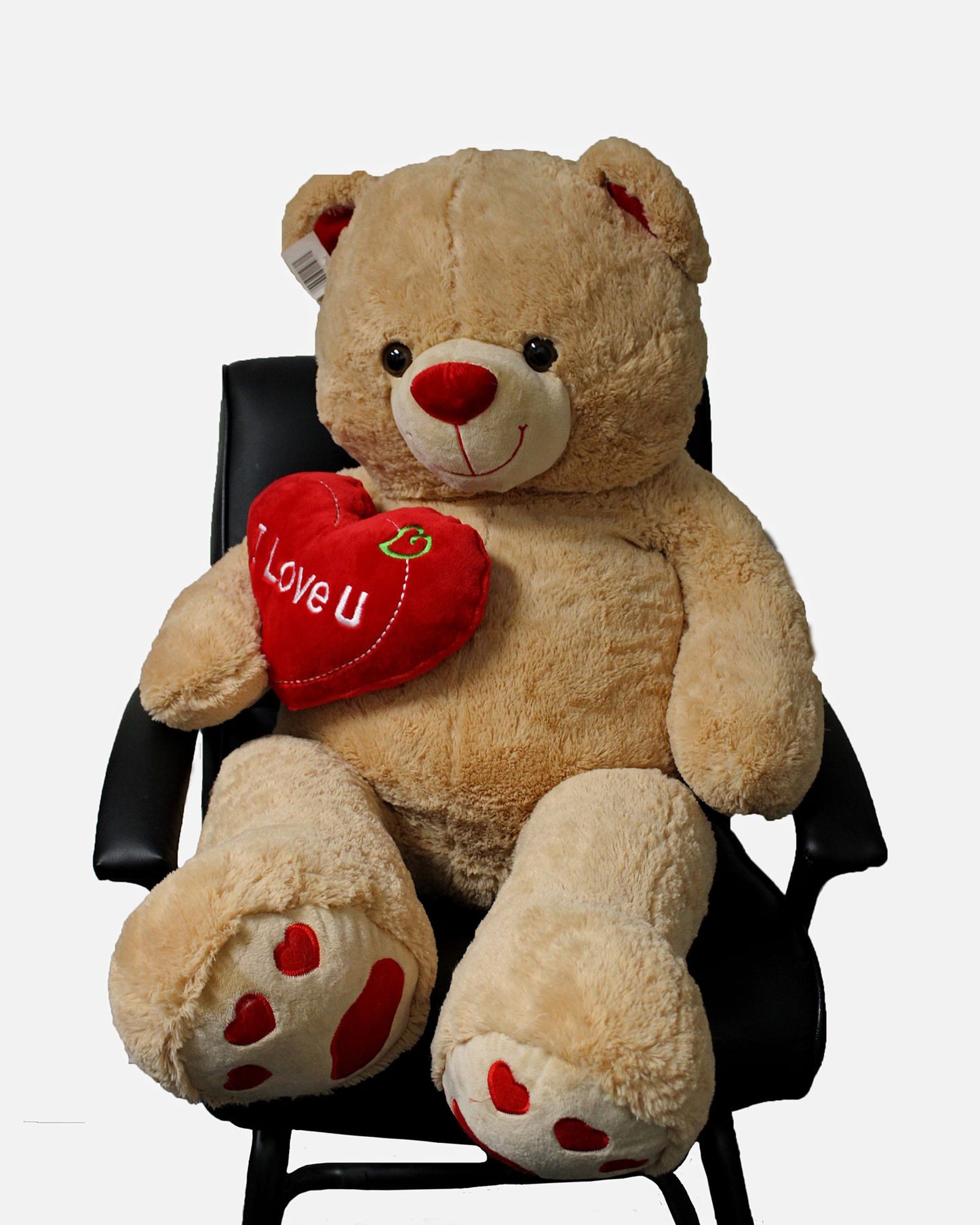 Jumbo Valentines Teddy Bear w/ "I Love You" Heart 48" Tall