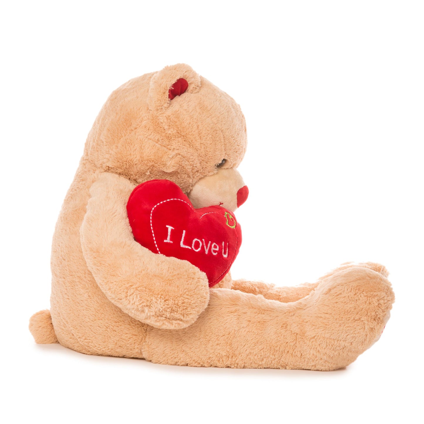 Jumbo Valentines Teddy Bear w/ "I Love You" Heart 48" Tall