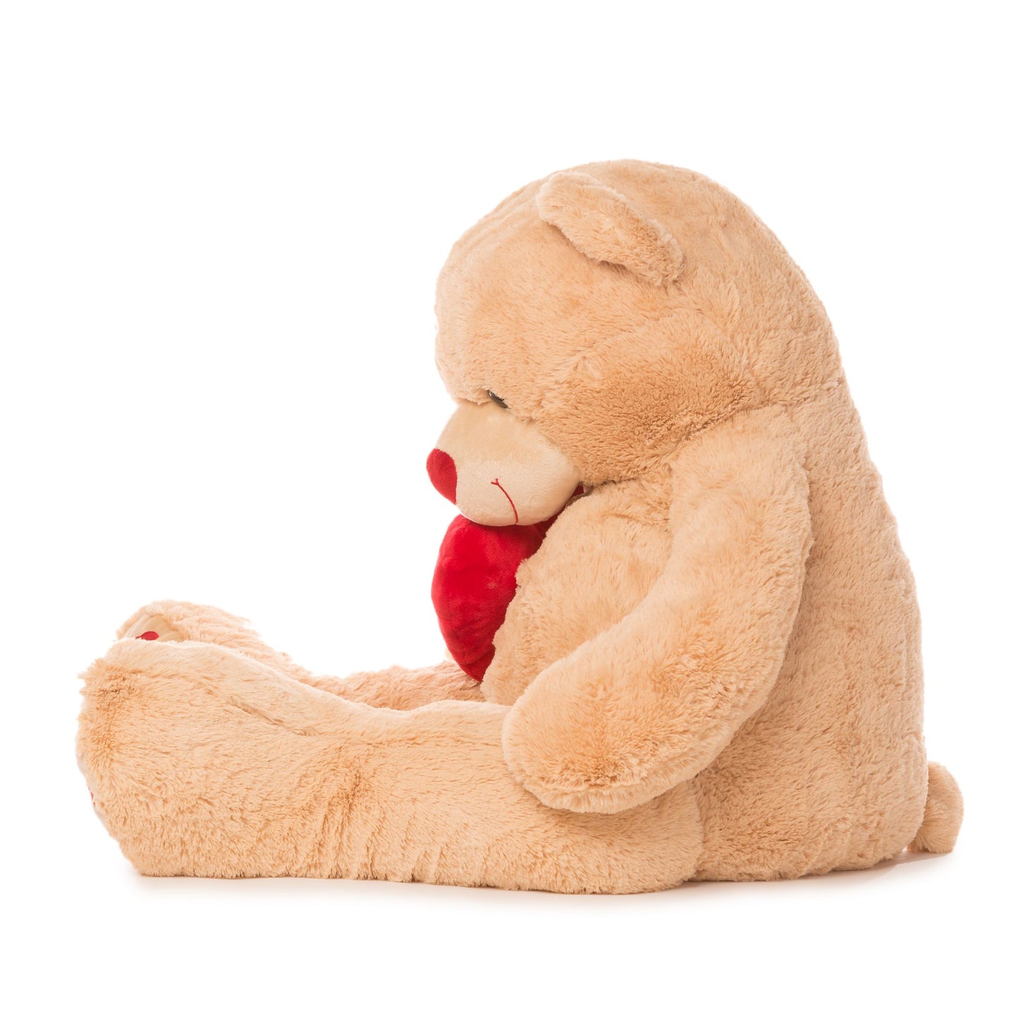 Jumbo Valentines Teddy Bear w/ "I Love You" Heart 48" Tall