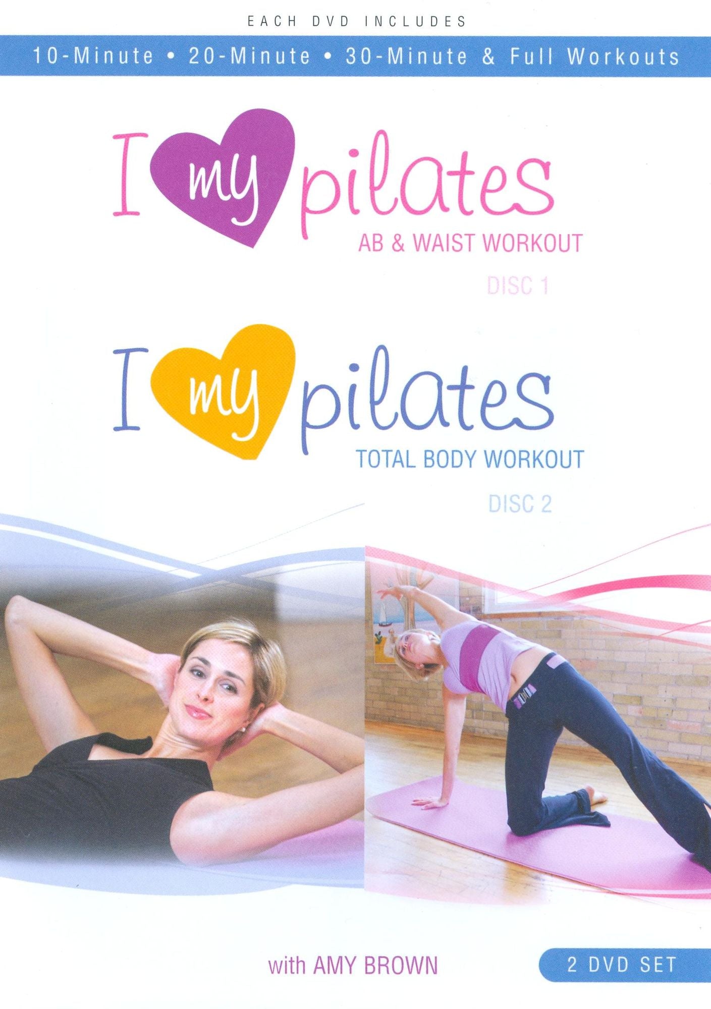 I Love My Body: Pilates 1/Pilates 2