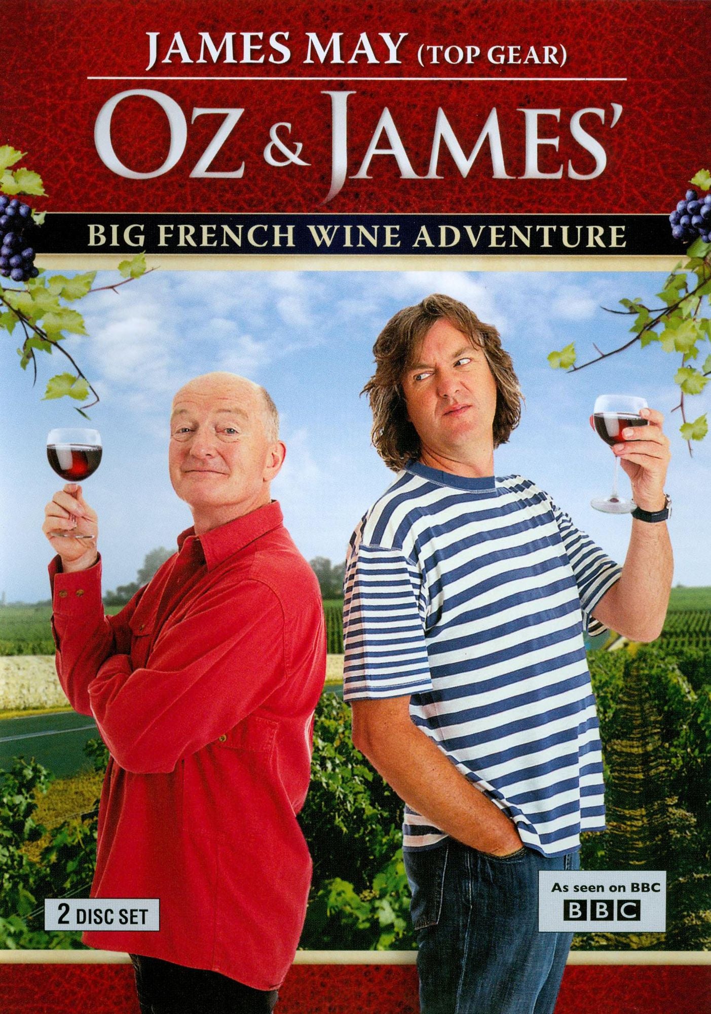 Oz and James' Big French Wine Adventure [2 Discs]