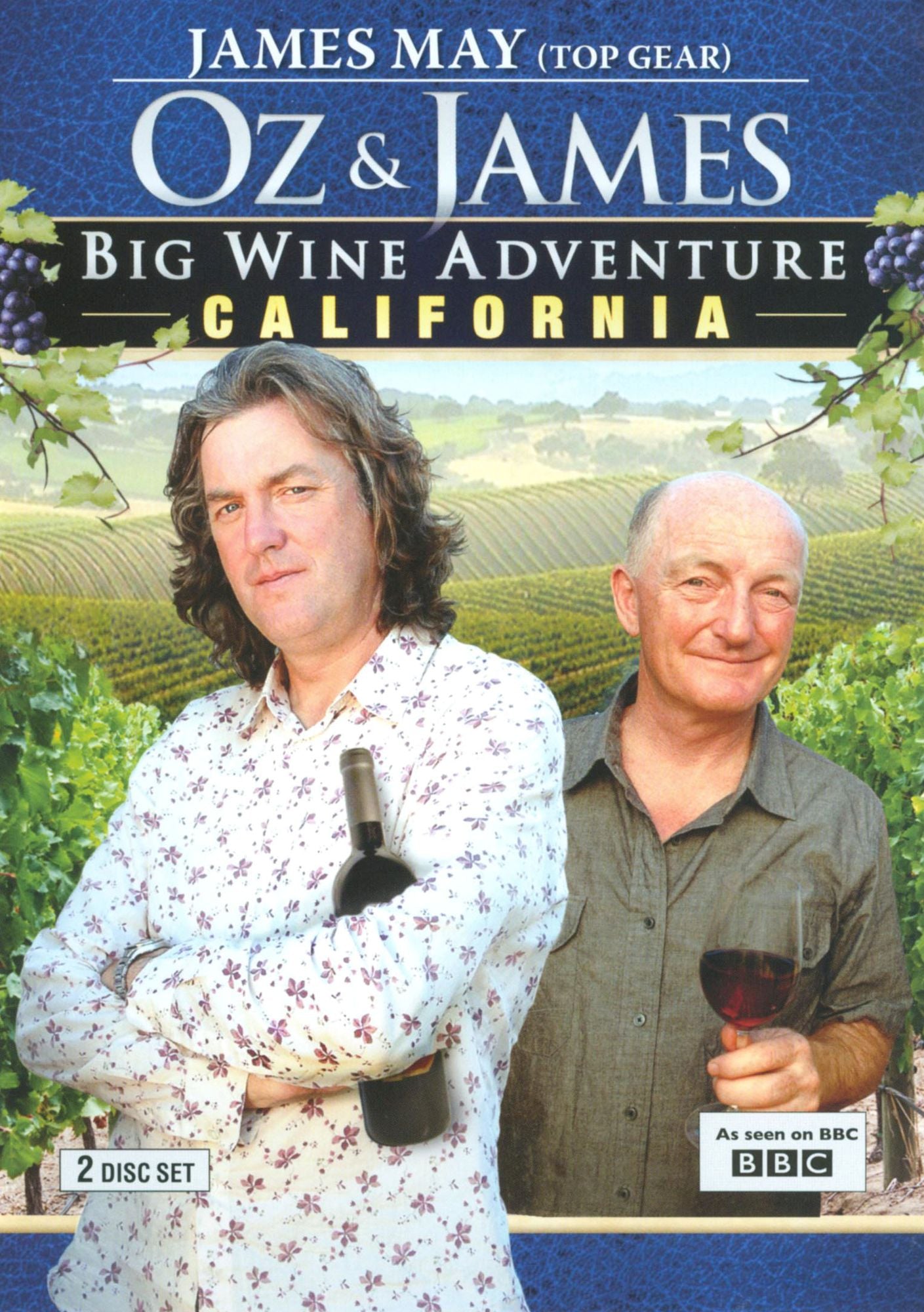 Oz and James's Big Wine Adventure: Series Two - California [2 Discs]