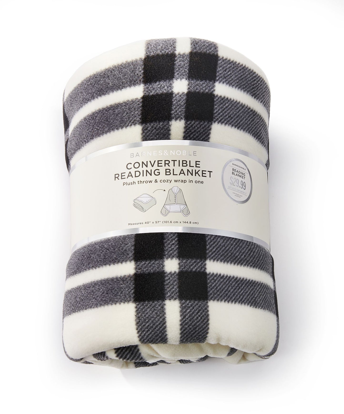 Reading Blanket Poncho, Plaid