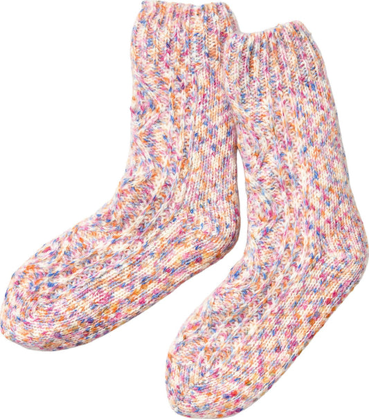 Cable Knit Reading Sock