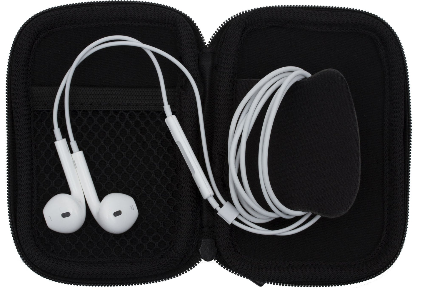 PLUG IN METALLIC EARBUD CASE BLACK/GOLD