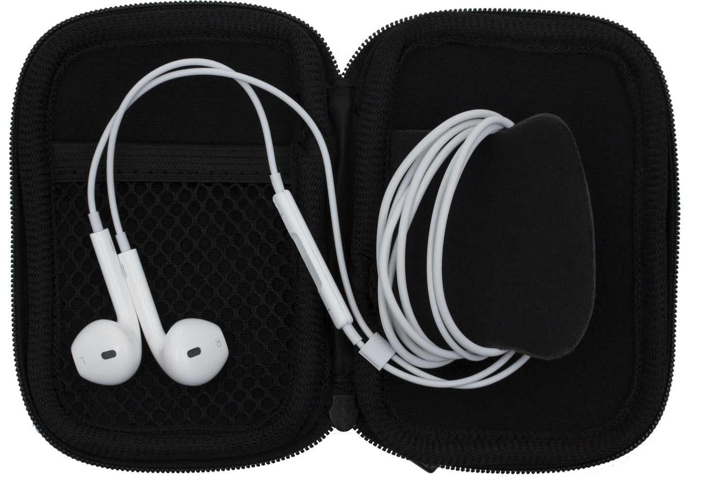 PLUG IN SILICONE EARBUD CASE ALL BLACK