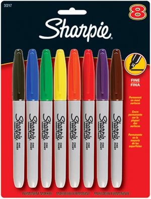 Newell Corporation San30217Pp Sharpie Fine 8 Color Set Carded