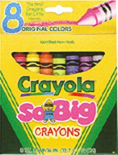 Crayola 8ct Jumbo Crayons