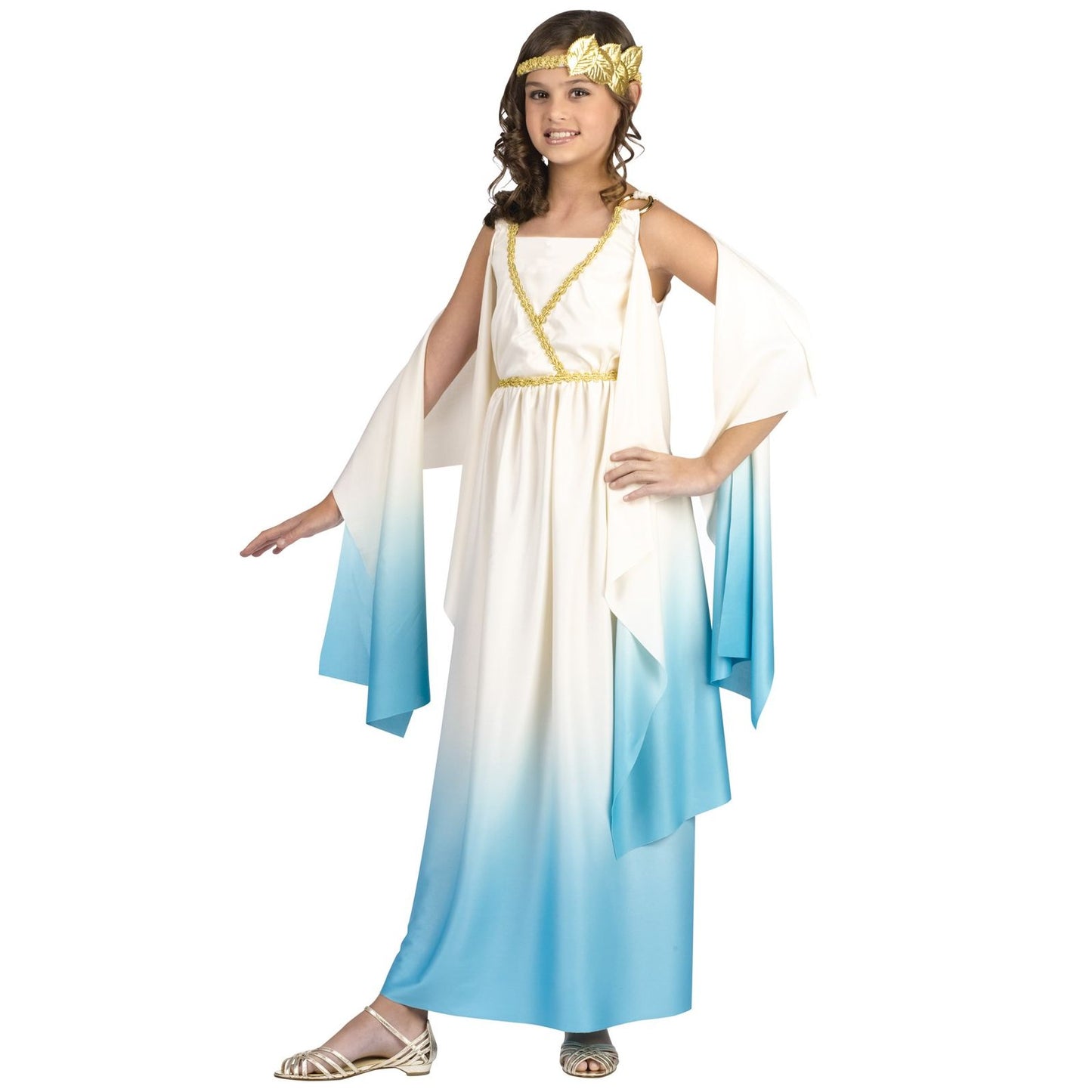 Greek Goddess Child Costume: Size Medium (8-10)