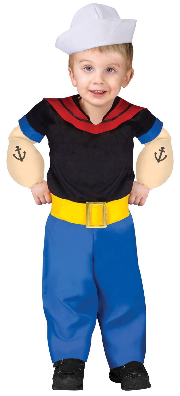 Popeye Toddler Costume: Toddler (3T/4T)