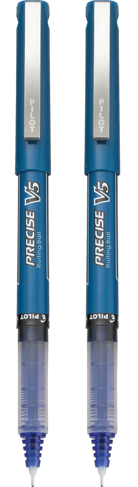 Pilot Pen Corporation 2 Count Blue Precise V5 Rolling Ball Pen 25002 - Pack of 6