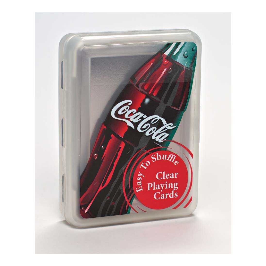 COKE CLEAR PLAYING CARDS