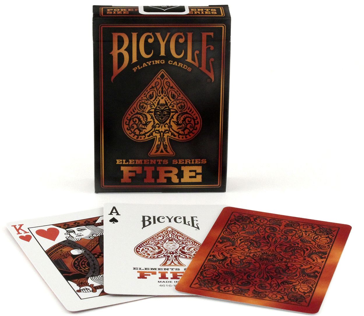 BICYCLE PLAYING CARDS- FIRE