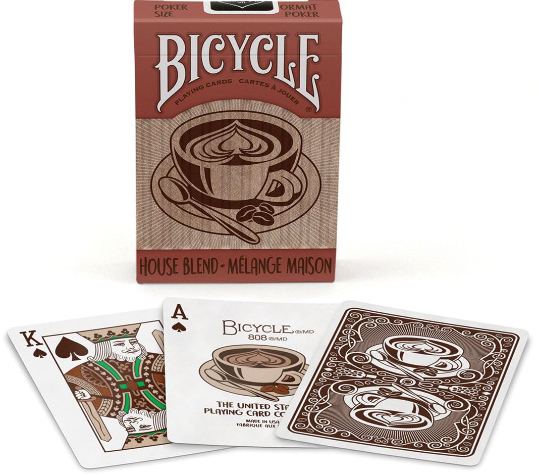 BICYCLE PLAYING CARDS- HOUSE BLEND