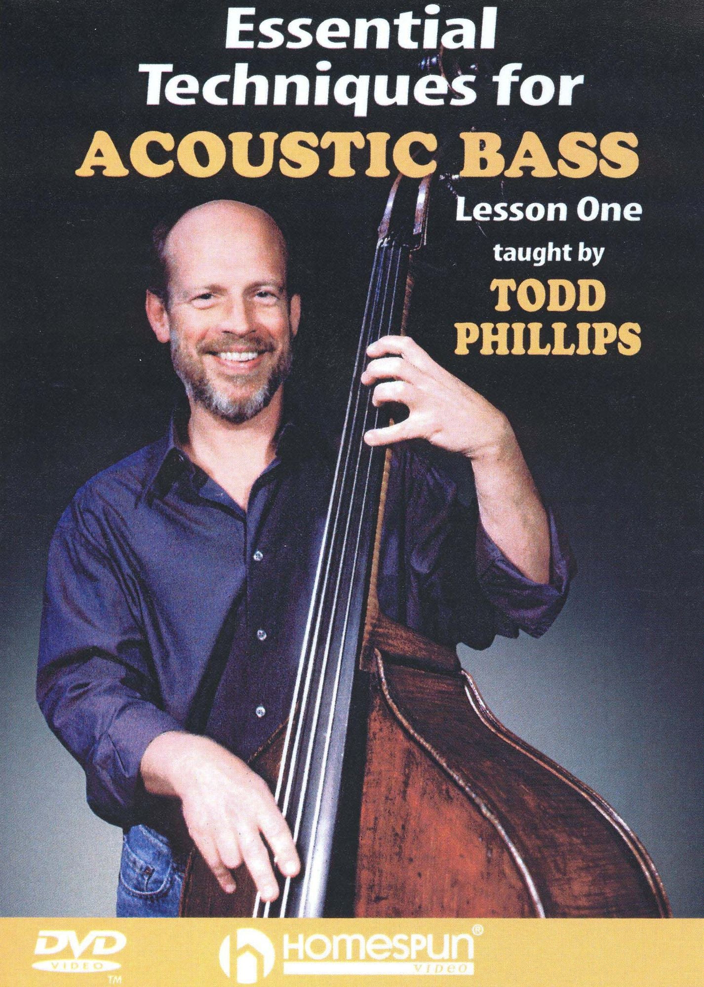 Todd Phillips: Essential Techniques for Acoustic Bass, Lesson 1
