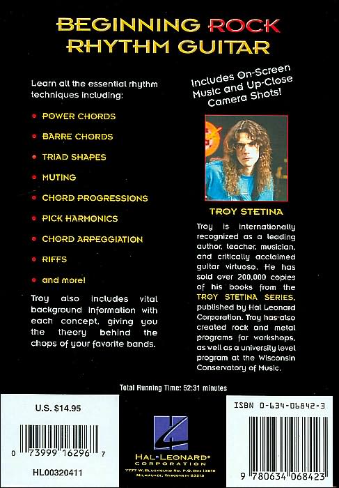 Beginning Rock Rhythm Guitar