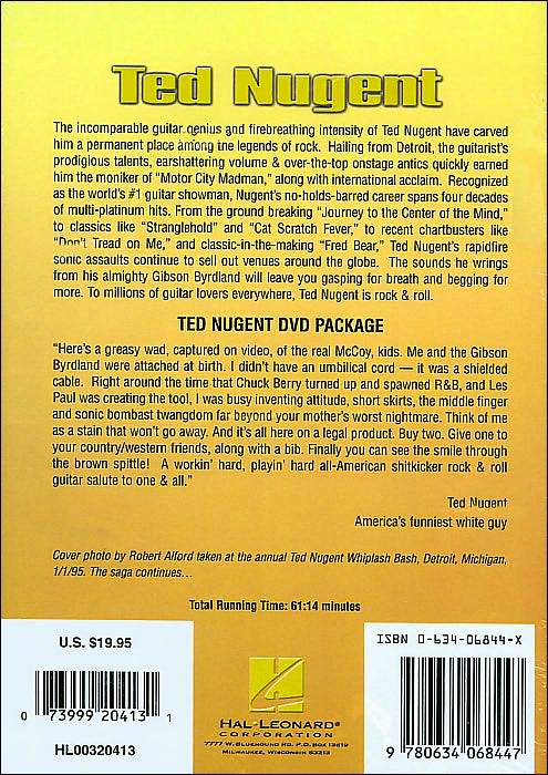 Ted Nugent: Instructional Guitar