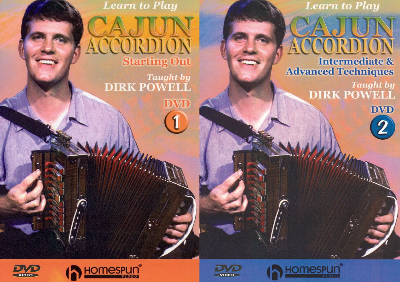 Learn to Play Cajun Accordion 1 & 2 [2 Discs]