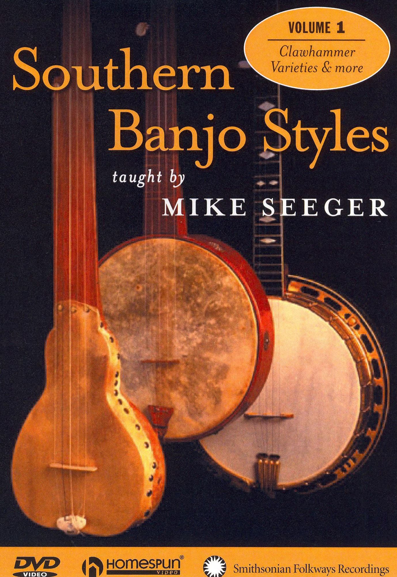 Southern Banjo Styles Taught by Mike Seeger, Vol. 1