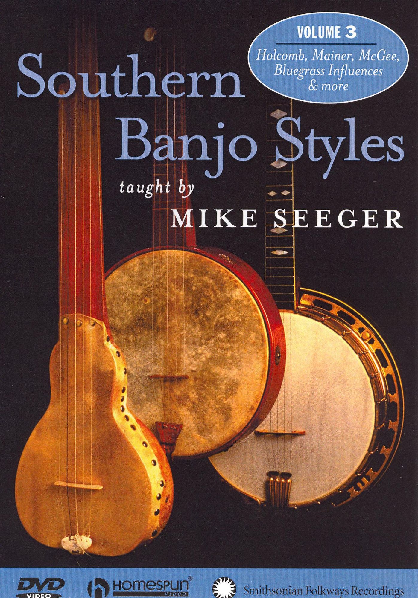 Southern Banjo Styles Taught by Mike Seeger, Vol. 3