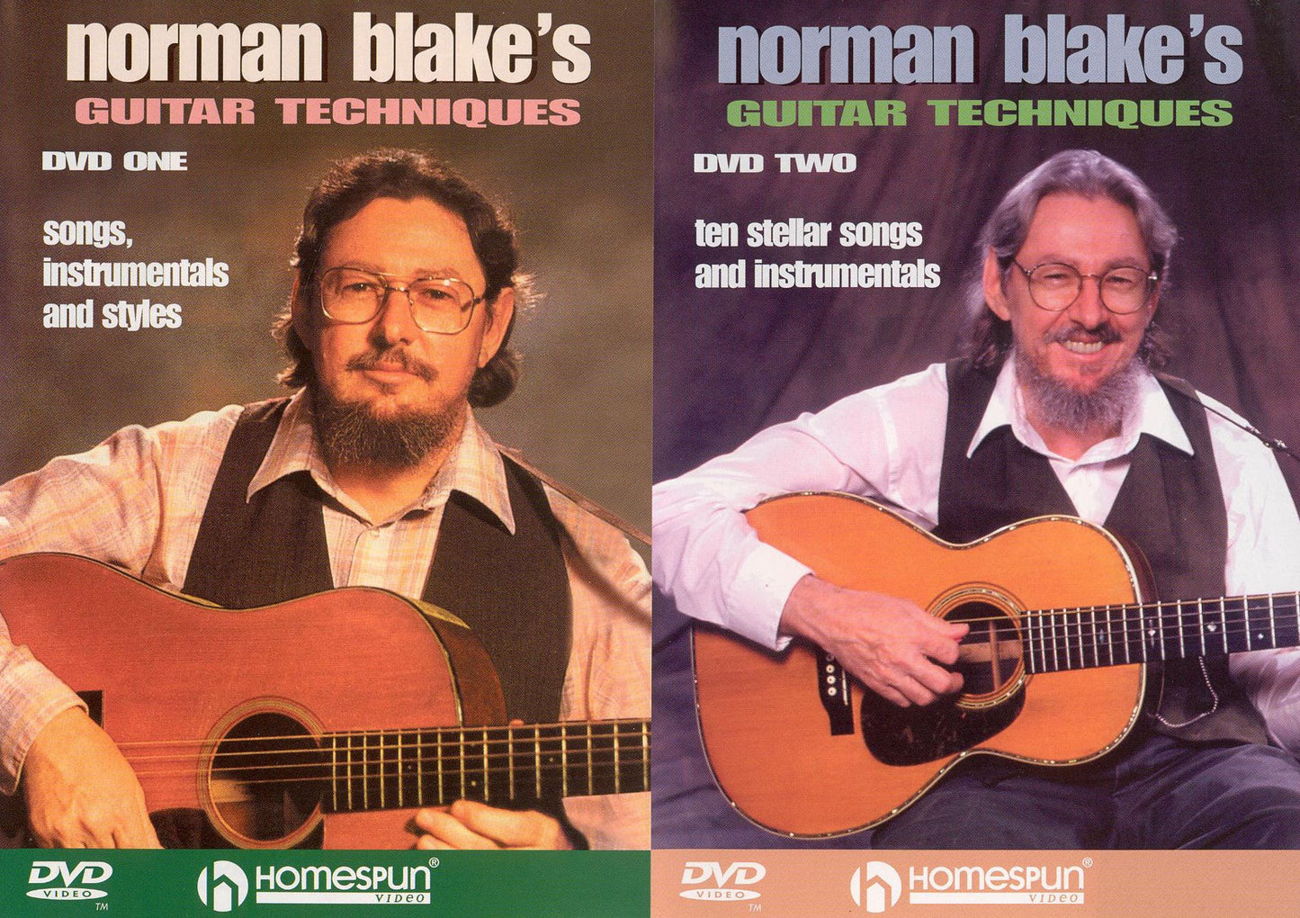 Norman Blake¿s Guitar Techniques, Vols. 1 & 2 [2 Discs]