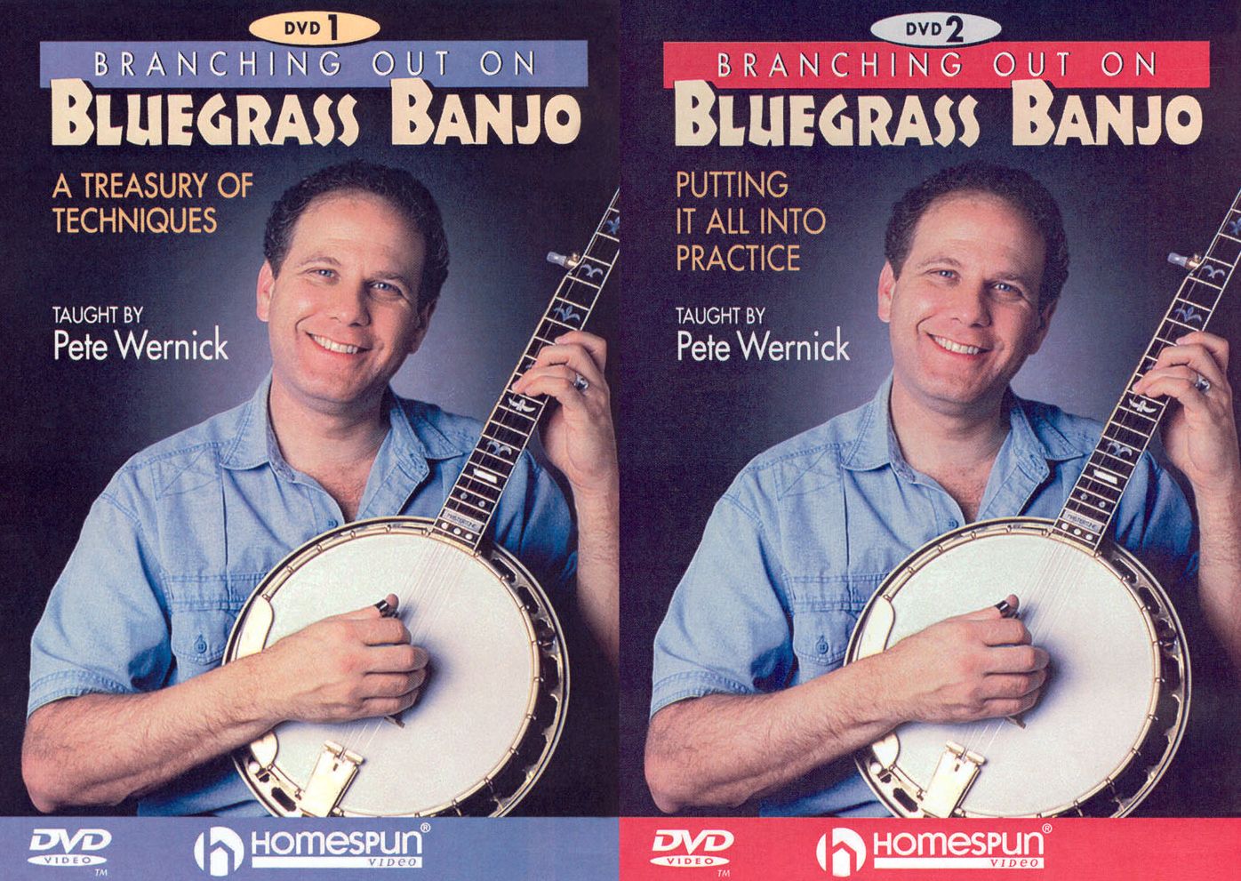 Branching Out on Bluegrass Banjo, Vols. 1 & 2 [2 Discs]