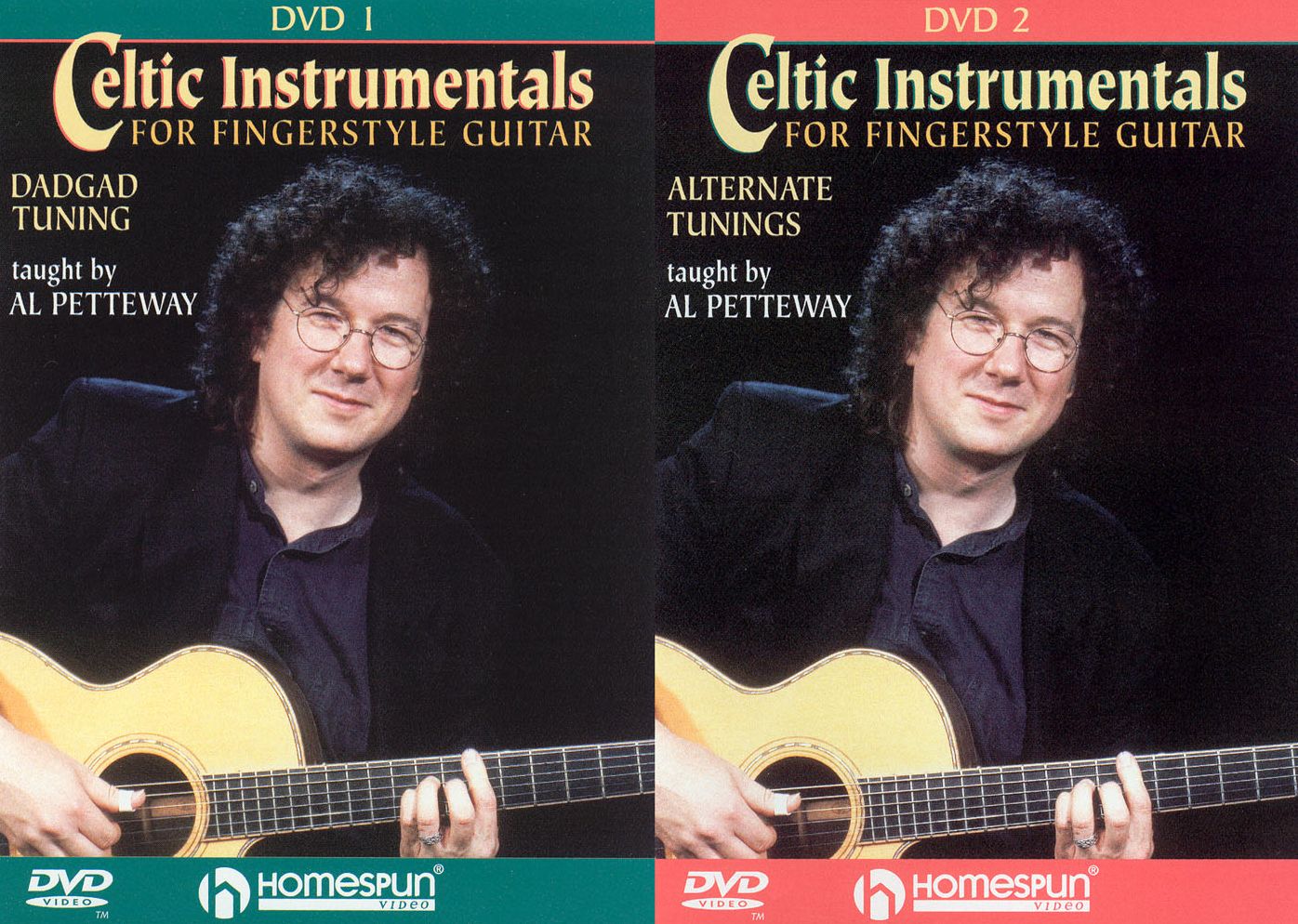 Celtic Instrumentals for Fingerstyle Guitar, DVD 1 & 2