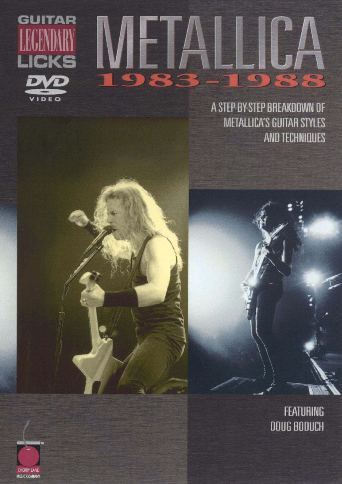 Metallica: Guitar Legendary Licks 1983-1988