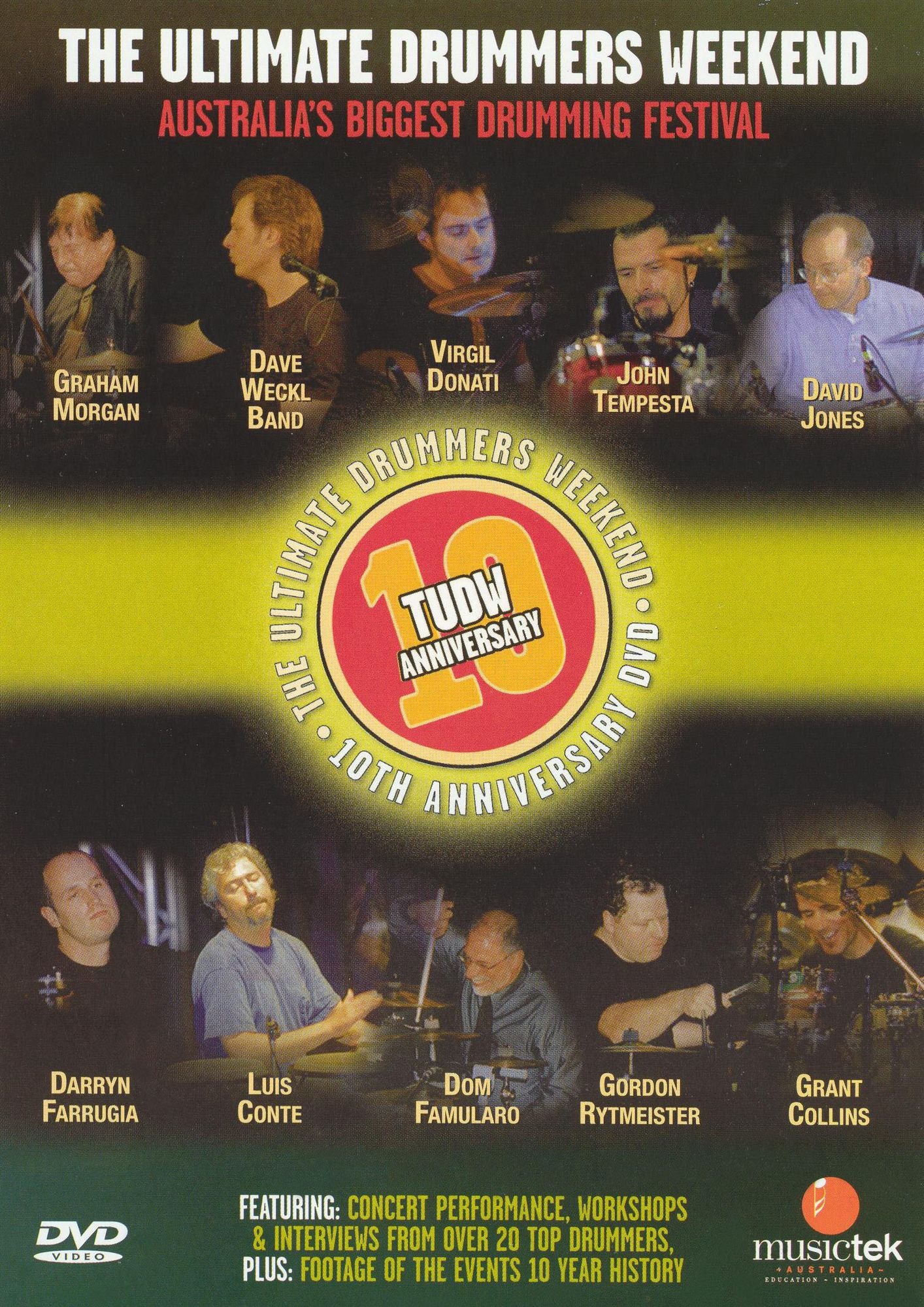 The Ultimate Drummers Weekend 10th Anniversary