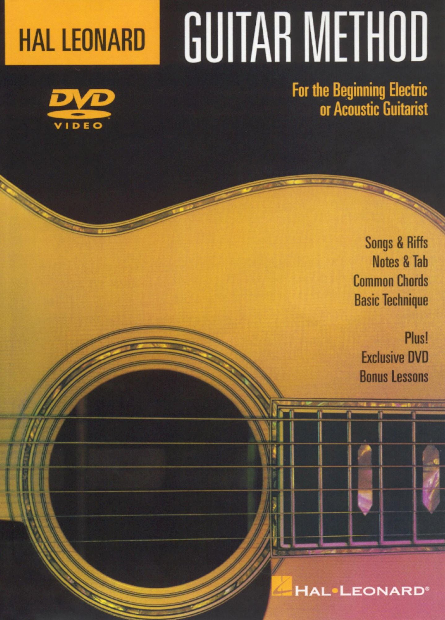 Hal Leonard Guitar Method: For the Beginning Electric or Acoustic Guitarist