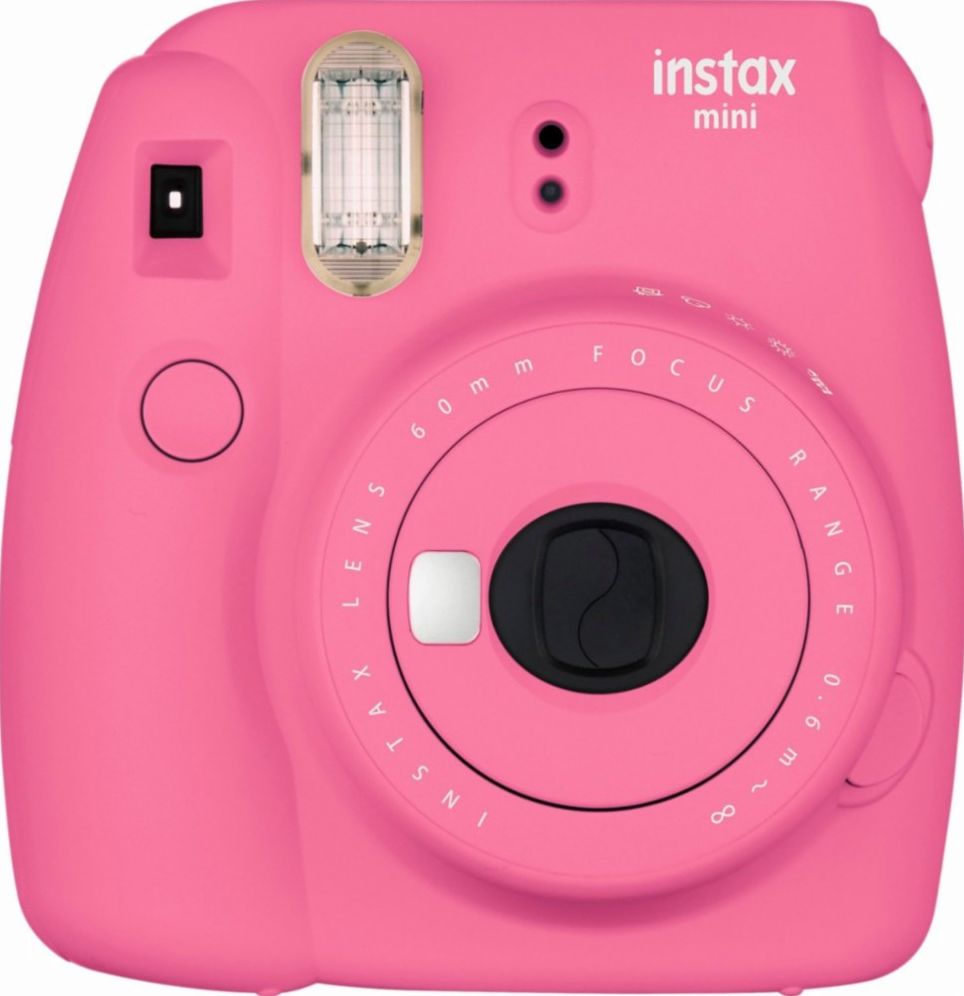 Pink Instax Mini 9 Camera