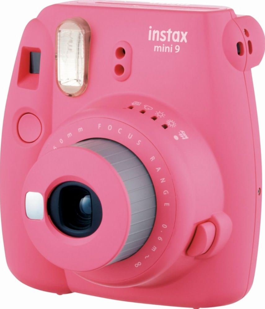 Pink Instax Mini 9 Camera