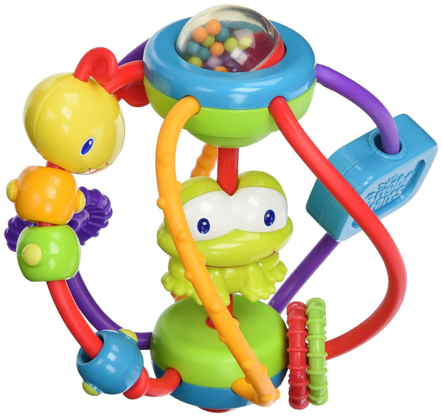 Bright Starts Clack and Slide Activity Ball Baby Toy