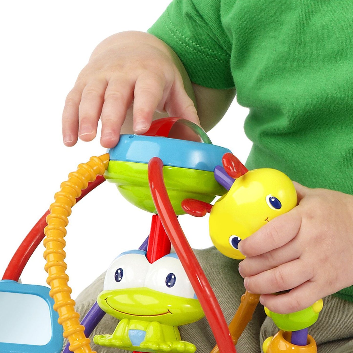 Bright Starts Clack and Slide Activity Ball Baby Toy