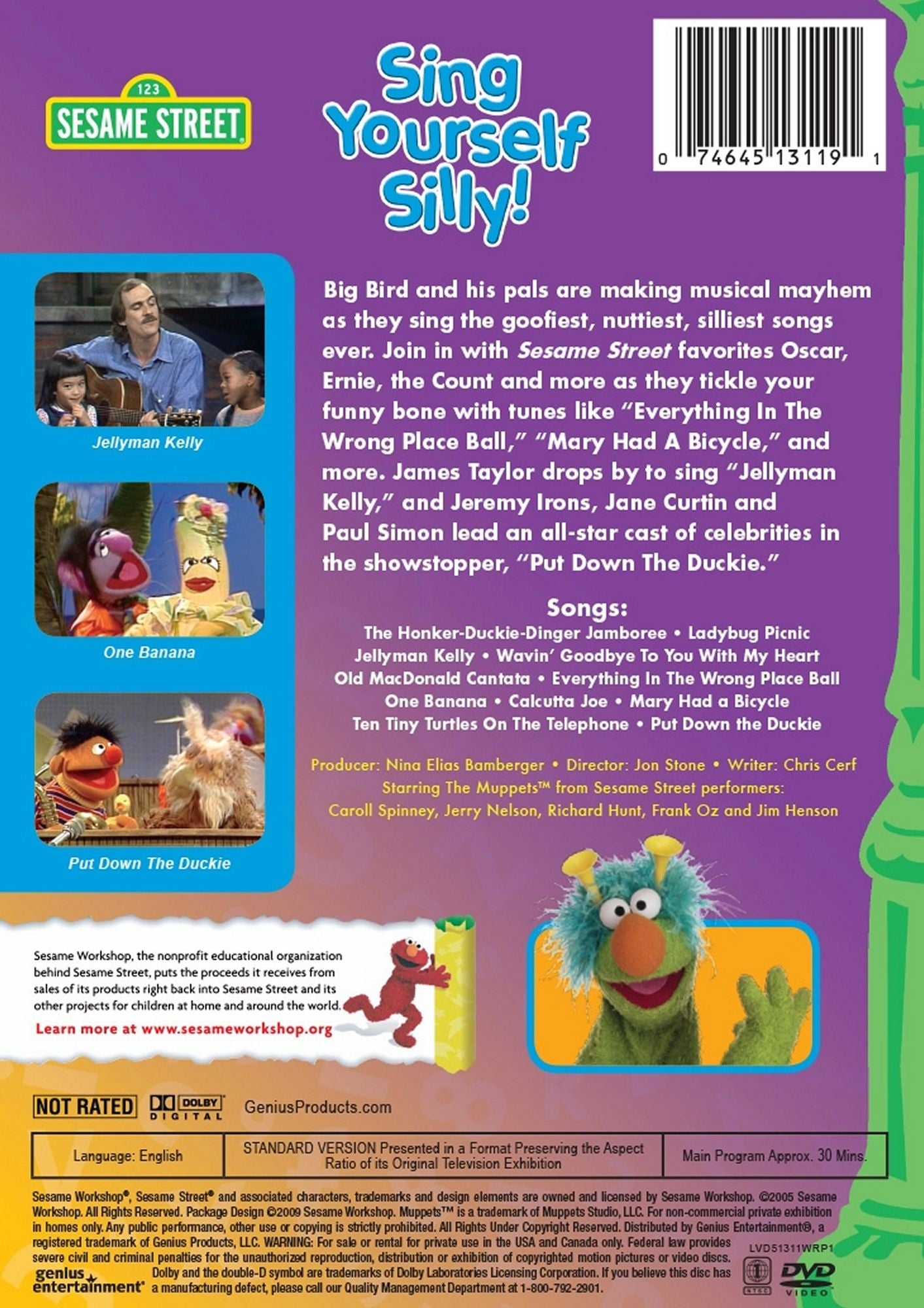 Sesame Street: Sing Yourself Silly!
