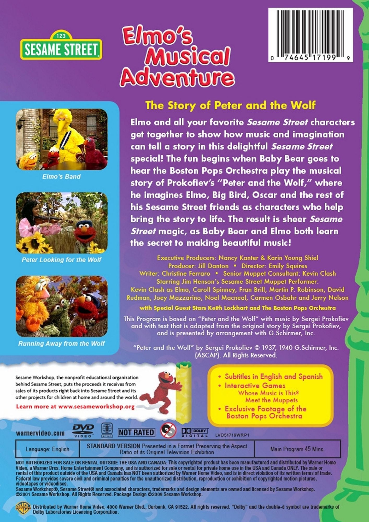 Elmo's Musical Adventures: Story of Peter and the Wolf