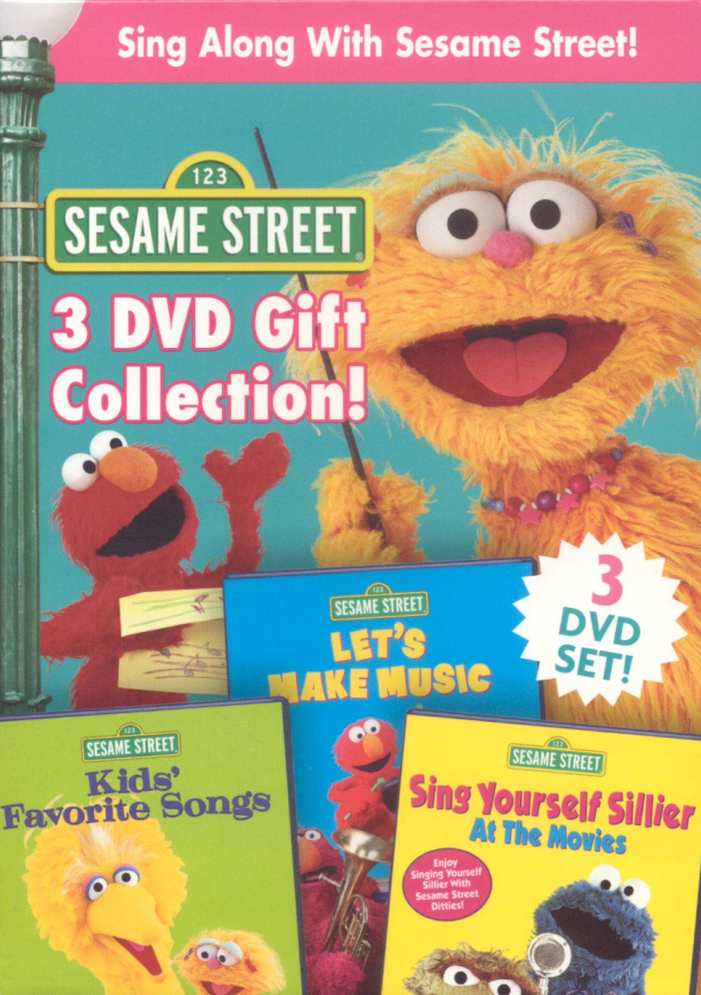 Sesame Street: Sing Along With Sesame Street 3 DVD Gift Collection [3 Discs]